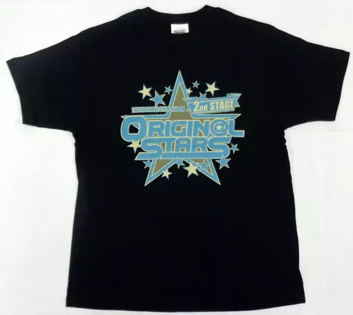 A.アイドルマスター SideM 公式Tシャツ ブラック Mサイズ 「THE IDOLM＠STER SideM 2nd STAGE～ORIGIN＠L STARS～」