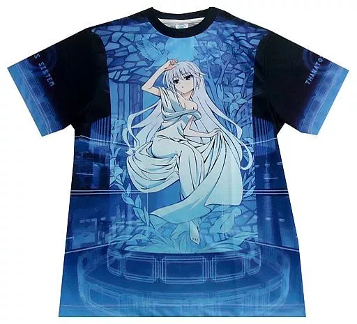 風見一姫(タナトス) フルグラフィックTシャツ 「グリザイアの楽園」 駿河屋 -<中古>風見一姫(タナトス) フルグラフィックTシャツ ブルー