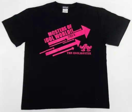 アイドルマスター Tシャツ ブラック XLサイズ 「THE IDOLM＠STER M＠STERS OF IDOL WORLD!!2014」