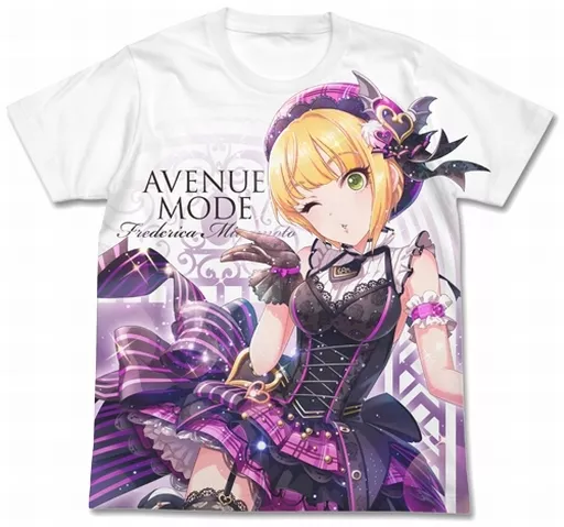 宮本フレデリカ(アベニュー・モード) フルグラフィックTシャツ ホワイト Lサイズ 「アイドルマスター シンデレラガールズ」