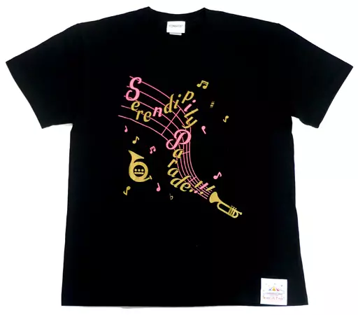 アイドルマスター シンデレラガールズ 公式Tシャツ(宮城/石川/大阪Ver.) ブラック Mサイズ 「THE IDOLM＠STER CINDERELLA GIRLS 5thLIVE TOUR Serendipity Parade!!!」