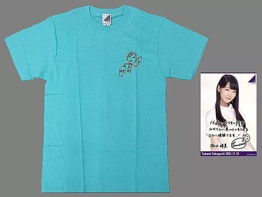駿河屋 -<中古>阪口珠美 生誕記念Tシャツ(ポストカード付) ミント