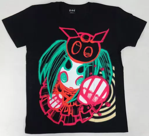 ウエダハジメ描き下ろし 斧乃木余接Tシャツ C87 憑物語 コミケ限定 極美品 斧乃木余接 ウエダハジメ 描き下ろし Tシャツ 憑物語 黒 L
