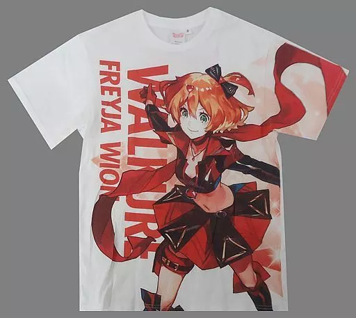衣類　フレイア・ヴィオン フルグラフィックTシャツ ホワイト Lサイズ 「SANKYO presents マクロスΔ 戦術音楽ユニット ワルキューレ LIVE TOUR 2020 ワルキューレはあきらめない」 駿河屋 -<中古>フレイア・ヴィオン フルグラフィックTシャツ