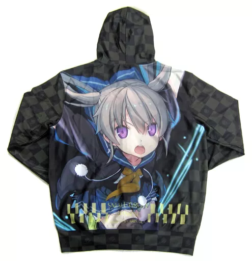 【絶版】蒼の彼方のフォーリズム 有坂真白 フルグラフィックパーカー 駿河屋 -<中古>有坂真白 フルグラフィックパーカー ブラック