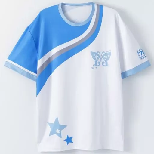 B.Fairyモデル レッスンTシャツ ホワイト×ブルー フリーサイズ 「アイドルマスター ミリオンライブ!」
