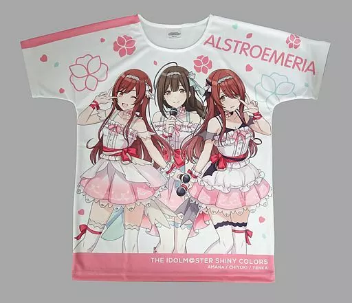 ALSTROEMERIA フルカラーTシャツ ホワイト Lサイズ 「アイドルマスター シャイニーカラーズ」