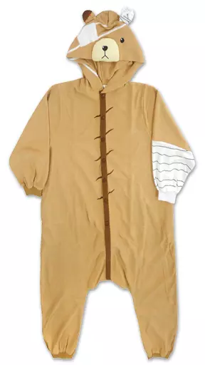 ボコられグマ(島田愛里寿ver.) 着ぐるみパジャマ ブラウン フリーサイズ 「ガールズ＆パンツァー 劇場版」