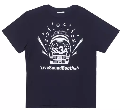 SS3A Ver. アソビストアプレミアムTシャツ ネイビー×ホワイト Sサイズ 「アイドルマスター シンデレラガールズ」 アソビストア プレミアム会員限定
