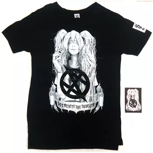 Tシャツ　[単品] SPIKE RECORDINGS by HISASHI ゾンビ子ちゃんTシャツVer.2.5 ブラック Sサイズ 「GLAY×HOKKAIDO 150 GLORIOUS MILLION DOLLAR NIGHT vol.3」 駿河屋 -<中古>SPIKE RECORDINGS by HISASHI ゾンビ子ちゃんT