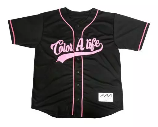 AAA　ベースボールシャツ　末吉秀太さんモデル 駿河屋 -<中古>末吉秀太 ベースボールシャツ ブラック 「AAA DOME TOUR