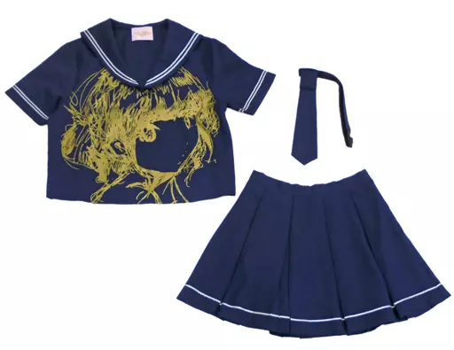 でんぱ組. inc セーラー　セーラー服　紺×金　モノトーン　相沢梨紗 セーラー衣装 紺x金 相沢梨紗モデル(モノトーン)でんぱ組.inc