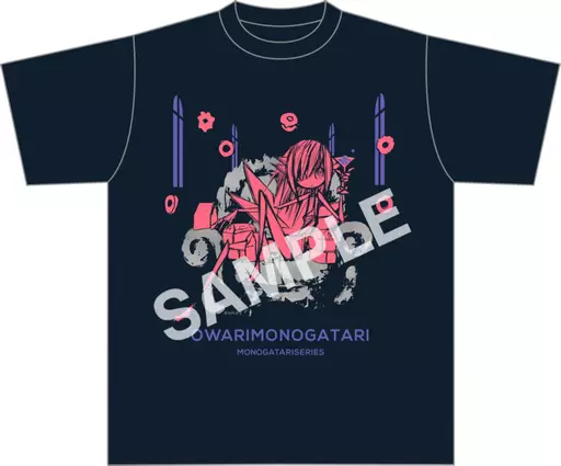駿河屋 -<中古>終物語 2 リメイクver. Tシャツ ネイビー