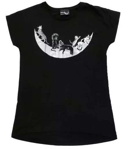 BUCK-TICK TOUR No.0 MOON CATS Tシャツ ワンピース 駿河屋 -<中古>BUCK-TICK MOON CATS Tシャツ～ワンピース～ ブラック