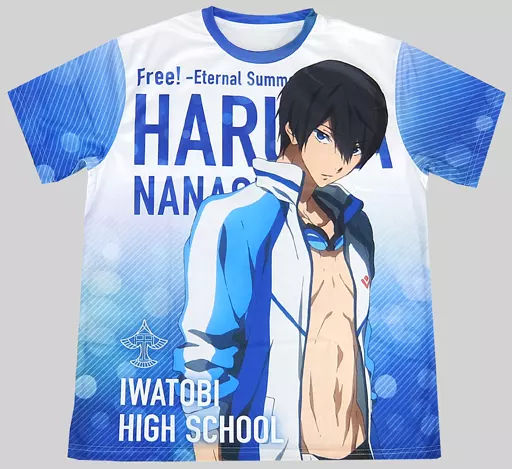 ♡様　Free! フルグラフィックTシャツ　七瀬遙　　高校生verのみ一点 駿河屋 -<中古>七瀬遙(高校生Ver.) Yell for Free! ＆ High☆Speed