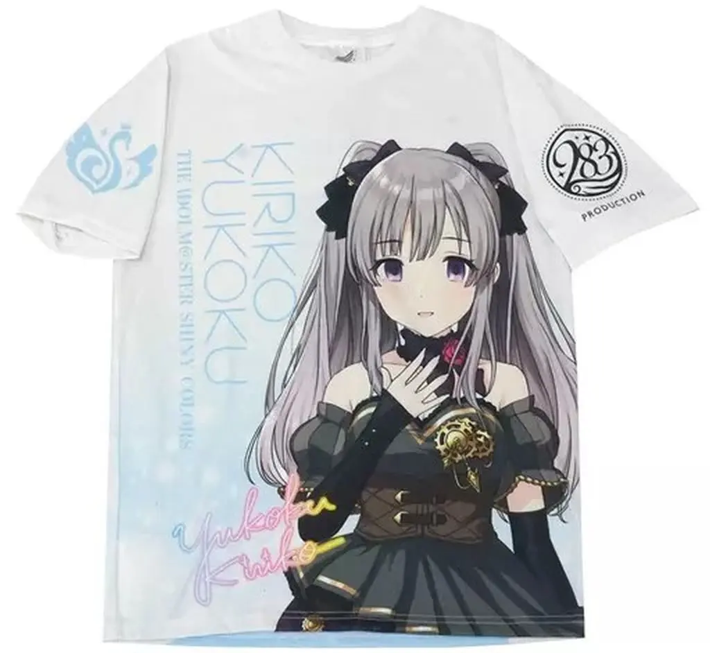 幽谷霧子 公式フルグラフィックTシャツ ライトブルー Lサイズ 「THE IDOLM＠STER SHINY COLORS 1stLIVE FLY TO THE SHINY SKY」