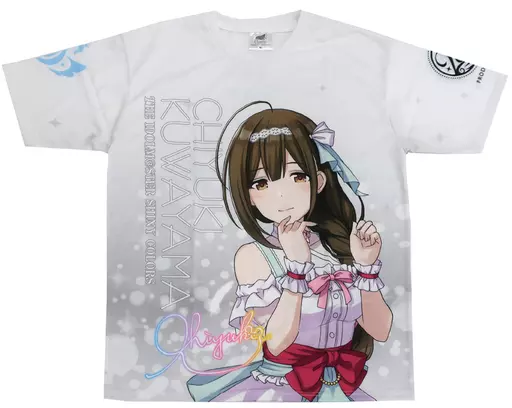 桑山千雪 公式フルグラフィックTシャツ グレー XLサイズ 「THE IDOLM＠STER SHINY COLORS 1stLIVE FLY TO THE SHINY SKY」