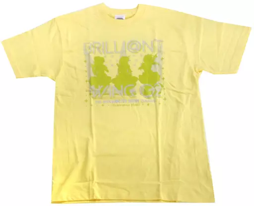 アイドルマスター シャイニーカラーズ Tシャツ イエロー Mサイズ 「THE IDOLM＠STER SHINY COLORS BRILLI＠NT WING 02 ヒカリのdestination 発売記念イベント」