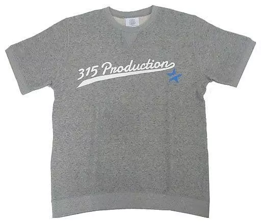 アイドルマスター SideM 公式スウェットTシャツ グレー Sサイズ 「THE IDOLM＠STER SideM PRODUCER MEETING 315 SP＠RKLING TIME WITH ALL!!!」