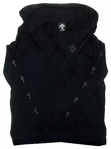 HYDE 2019 黒ミサ × h.NAOTO カーディガン 駿河屋 -<中古>HYDE 黑ミサ×h.NAOTOコラボカーディガン ブラック M