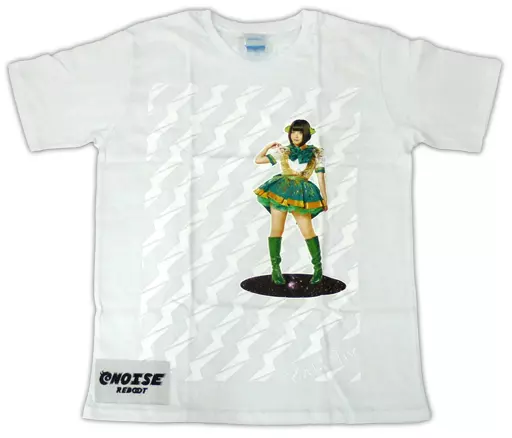 駿河屋 -<中古>根本凪(でんぱ組.inc) ビリビリTシャツ 白×白 Lサイズ