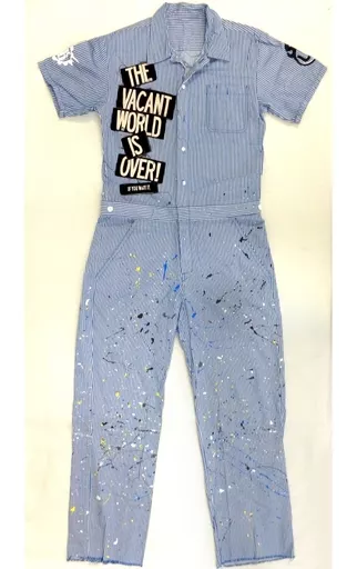 お歳暮ならオンライン 駿河屋 -<中古>ユニコーン ROCKET Mサイズ レプリカKK50つなぎ ミュージシャン
