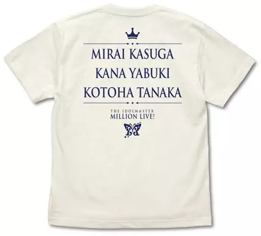 STAR ELEMENTS Tシャツ バニラホワイト XLサイズ 「アイドルマスター ミリオンライブ!」