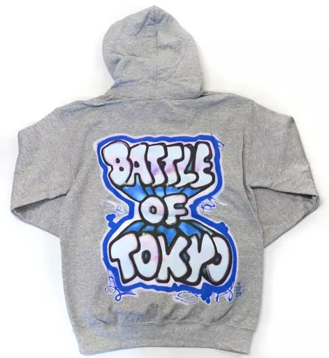 アウターウェア(男性アイドル)　Jr.EXILE Hoodie(パーカー) グレー XLサイズ 「BATTLE OF TOKYO ～ENTER THE Jr.EXILE～」 OFFICIAL LIVE SUPPORT WEAR COLLECTION