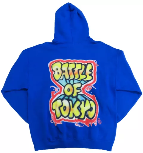 アウターウェア(男性アイドル)　Jr.EXILE Hoodie(パーカー) ブルー Sサイズ 「BATTLE OF TOKYO ～ENTER THE Jr.EXILE～」 OFFICIAL LIVE SUPPORT WEAR COLLECTION