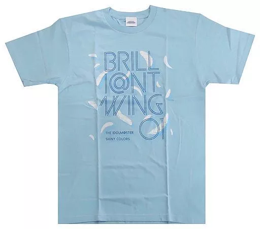 アイドルマスター シャイニーカラーズ Tシャツ ブルー XLサイズ 「THE IDOLM＠STER SHINY COLORS BRILLI＠NT WING 01 Spread the Wings!! 発売記念イベント」