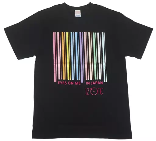 【新品未使用】IZ*ONE EYES ON ME IN JAPAN Tシャツ 駿河屋 - 【買取】IZ*ONE Tシャツ ブラック Mサイズ 「IZ*ONE 1ST