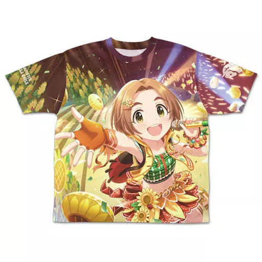 ひまわりサニーデイ 龍崎薫 両面フルグラフィックTシャツ フルカラー Mサイズ 「アイドルマスター シンデレラガールズ」