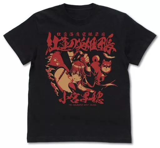 紅蘭偉魔空珠学園(小宮果穂Ver.) Tシャツ ブラック Lサイズ 「アイドルマスター シャイニーカラーズ」