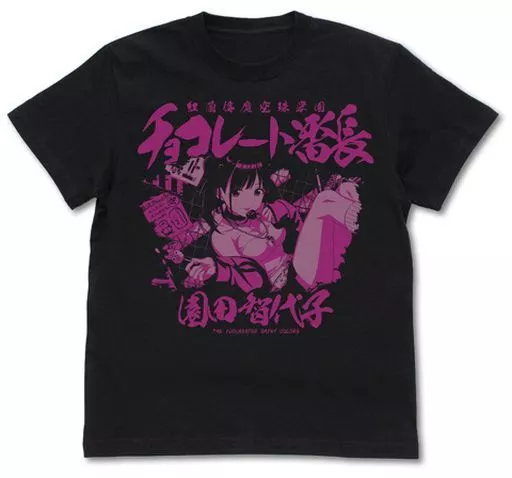 紅蘭偉魔空珠学園(園田智代子Ver.) Tシャツ ブラック Lサイズ 「アイドルマスター シャイニーカラーズ」