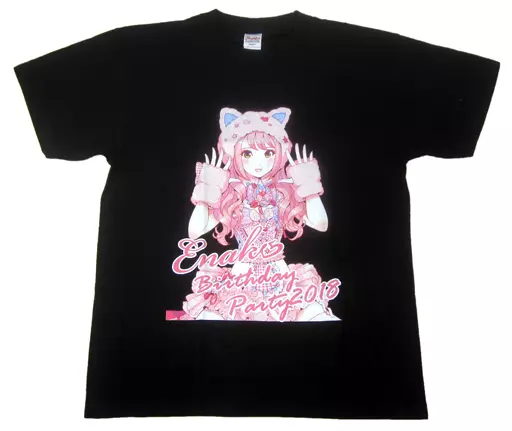 駿河屋 -<中古>えなこ 生誕祭2018年記念Tシャツ ブラック M
