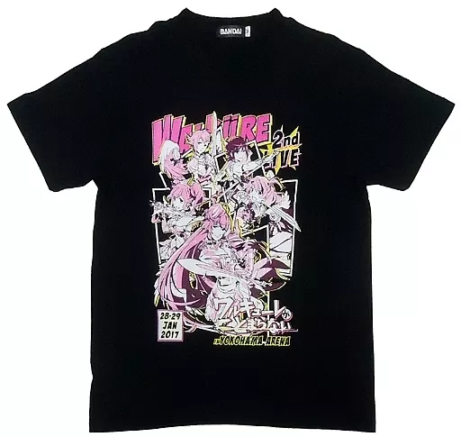 駿河屋 -<中古>ワルキューレ ライブTシャツ ブラック Sサイズ 駿河屋 -<中古>ワルキューレ ライブTシャツ ブラック Sサイズ