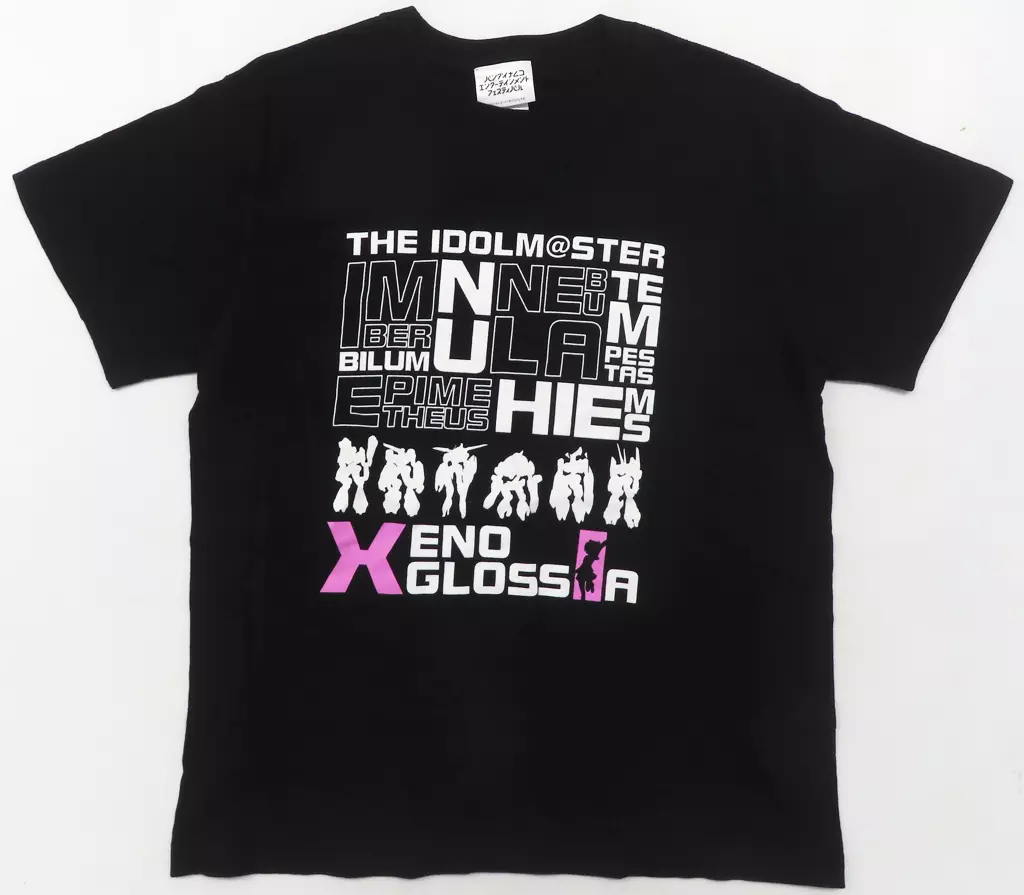 アイドルマスター XENOGLOSSIAver. 公式Tシャツ ブラック Mサイズ 「バンダイナムコエンターテインメントフェスティバル」