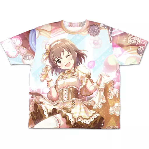 お菓子なドリーミング 喜多日菜子 両面フルグラフィックTシャツ フルカラー Sサイズ 「アイドルマスター シンデレラガールズ」
