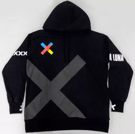 アウターウェア(キャラクター)　輝夜月 Beyond The Moon Pullover Parka(プルオーバーパーカー) ブラック スリムフィット 「バーチャルYouTuber」 駿河屋 -<中古>輝夜月 Beyond The Moon Pullover Parka(プル