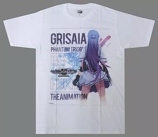 グリザイア：ファントムトリガー 深見玲奈 Tシャツ　クラウドファンディング　レア 駿河屋 -<中古>深見玲奈 クラウドファンディング限定Tシャツ ホワイト