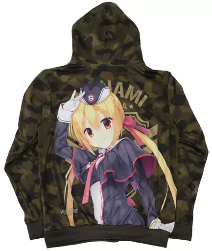 リドルジョーカー パーカー 在原七海 駿河屋 -<中古>在原七海 フルプリントパーカー winter ver. グリーン