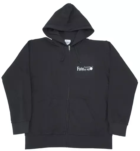【新品】Fate/stay night 展示会記念パーカー XL 駿河屋 -<中古>展示会記念パーカー ブラック XLサイズ 「TYPE-MOON展