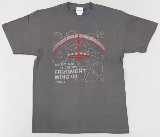 アンティーカ Tシャツ グレー Sサイズ 「アイドルマスター シャイニーカラーズ FR＠GMENT WING 03」 発売記念イベントグッズ