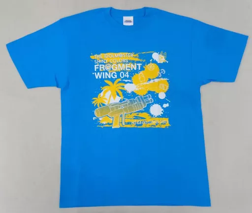 放課後クライマックスガールズ Tシャツ ブルー XLサイズ 「アイドルマスター シャイニーカラーズ FR＠GMENT WING 04」 発売記念イベントグッズ