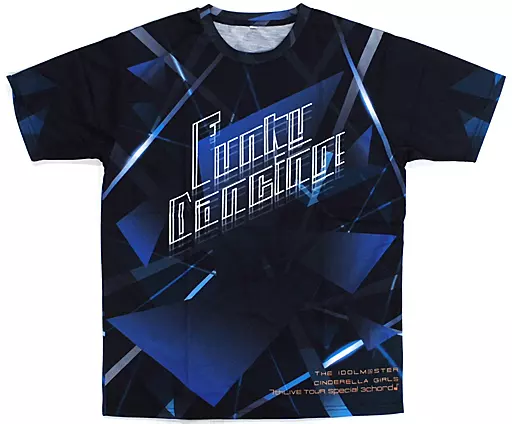 Funky Dancing! Ver. 公式フルグラフィックTシャツ ブルー Lサイズ 「THE IDOLM＠STER CINDERELLA GIRLS 7thLIVE TOUR Special 3chord」