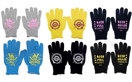 チュウニズム 手袋2組、2種、計3セット セガラッキーくじ 衣類 CHUNITHM 手袋2組セット「セガ ラッキーくじ CHUNITHM＆maimai+