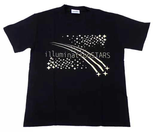283プロ イルミネーションスターズ(2ndLIVE ver.) 公式ユニットTシャツ ブラック Lサイズ 「THE IDOLM＠STER SHINY COLORS 2ndLIVE STEP INTO THE SUNSET SKY」