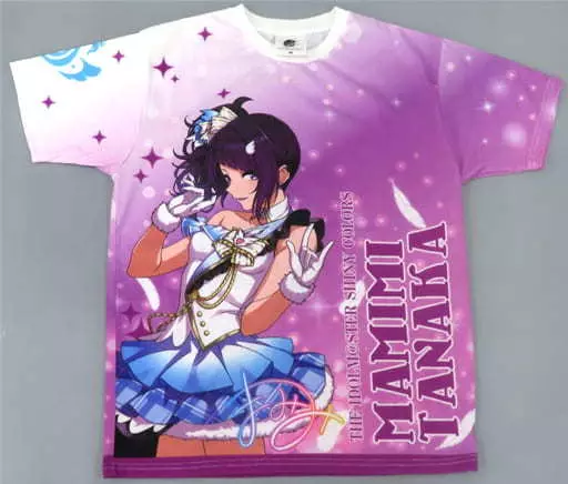 田中摩美々(2ndLIVE ver.) 公式フルグラフィックTシャツ パープル XLサイズ 「THE IDOLM＠STER SHINY COLORS 2ndLIVE STEP INTO THE SUNSET SKY」