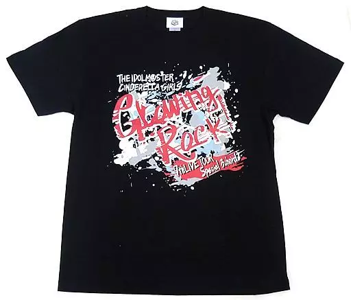 Glowing Rock! Ver. 公式Tシャツ ブラック XLサイズ 「THE IDOLM＠STER CINDERELLA GIRLS 7thLIVE TOUR Special 3chord」