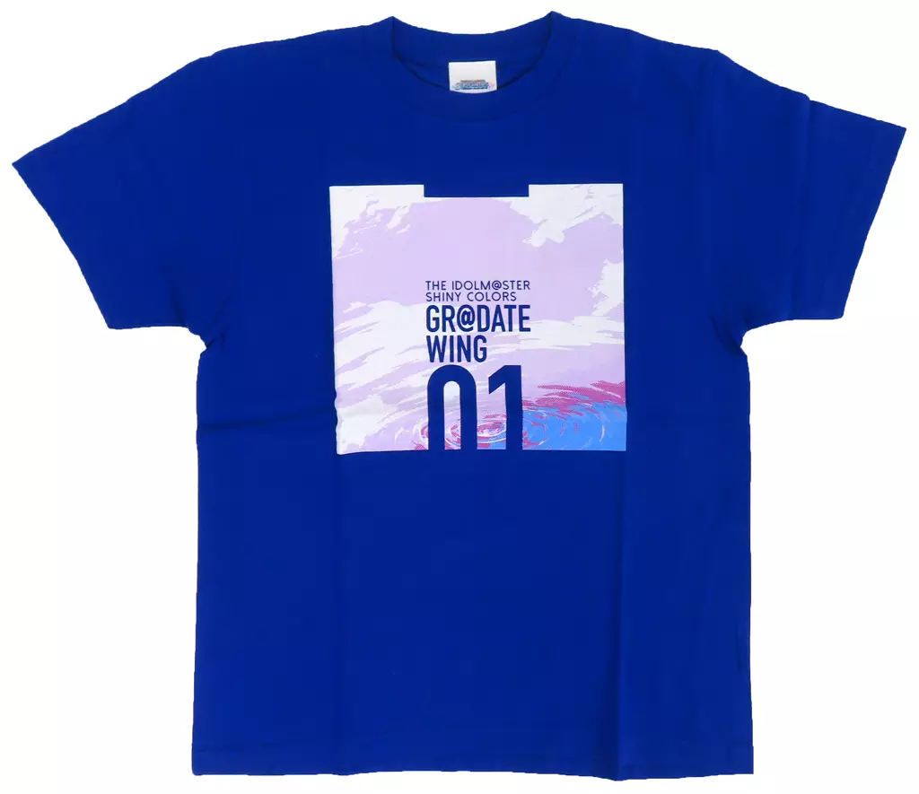 アイドルマスター シャイニーカラーズ Tシャツ ブルー Sサイズ 「CD THE IDOLM＠STER SHINY COLORS GR＠DATE WING 01」 発売記念イベントグッズ